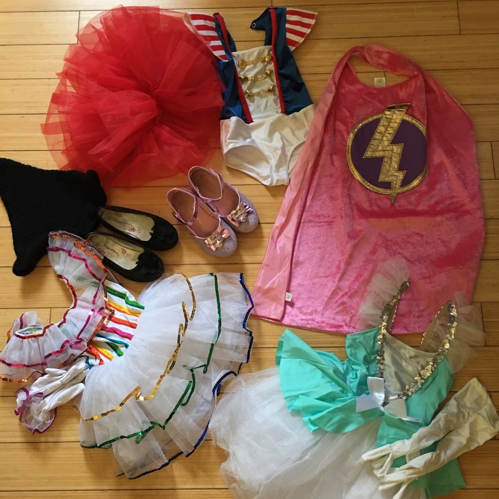 4-6 year old dress up and costume lot